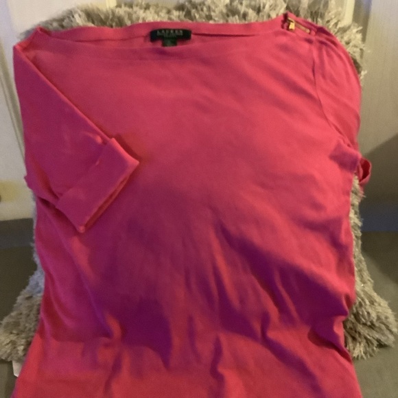 Ralph Lauren Brand pink boatneck collar - Picture 4 of 7